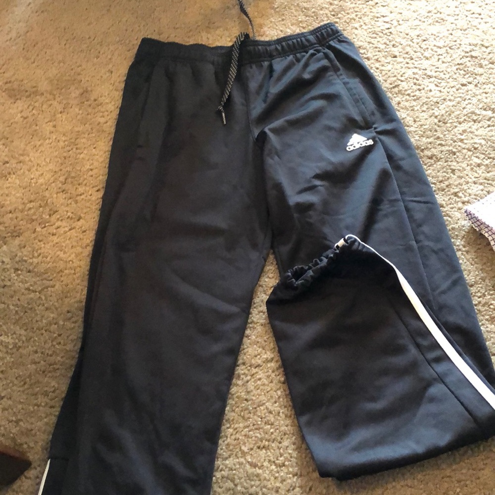 Adidas fleece warmup pants